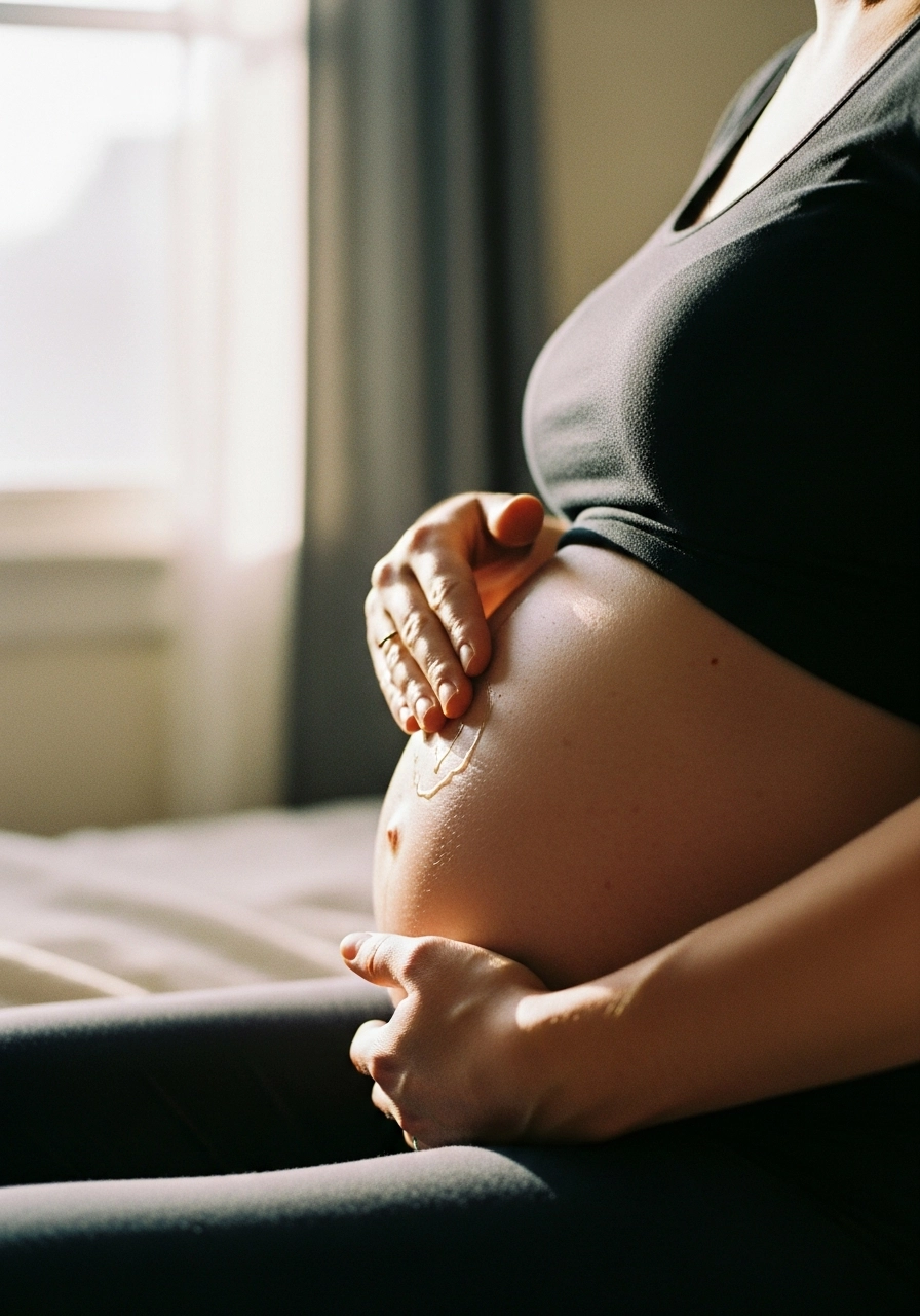 Selfcare-Ritual: Sanfte Pflege für deinen Babybauch mit Bio-Ölen